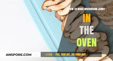 Oven-Baked Mushroom Jerky: Easy Homemade Recipe for Savory Snacks