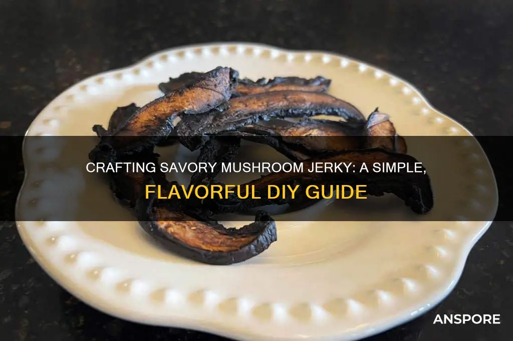 how to make mushroom jerky