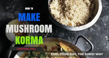 Creamy Mushroom Korma: A Vegetarian Delight with Easy Steps