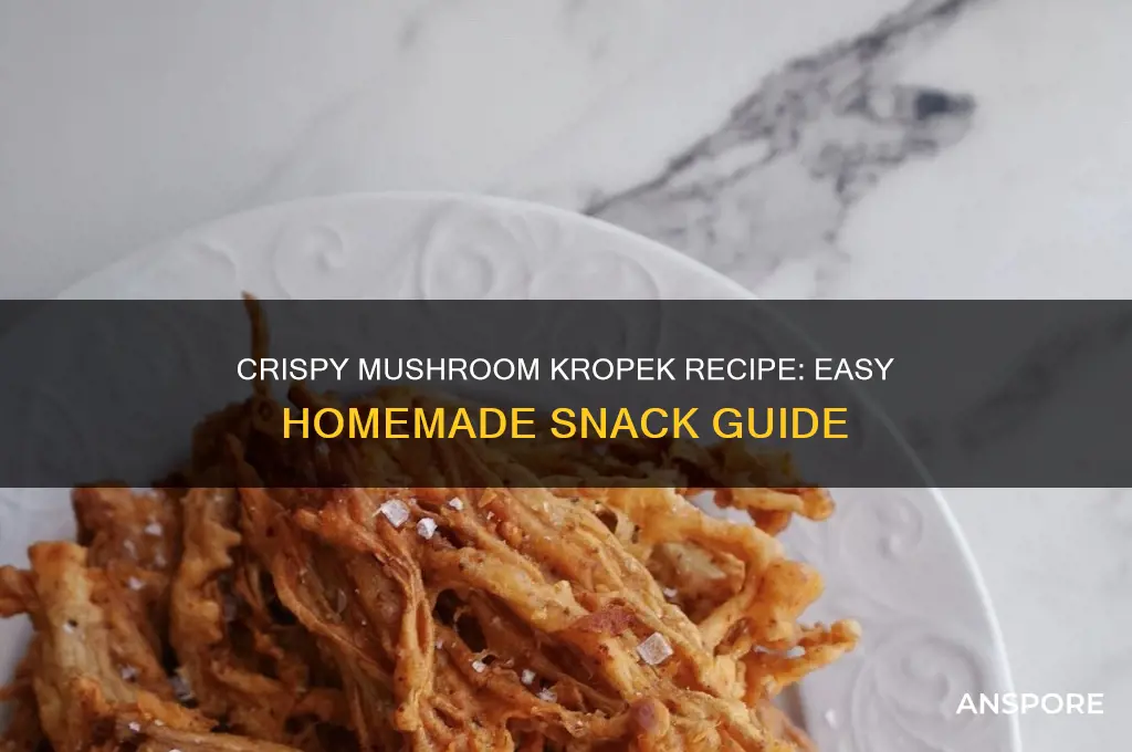 how to make mushroom kropek