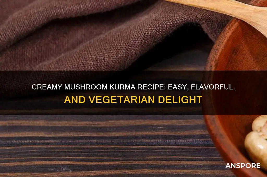 how to make mushroom kurma