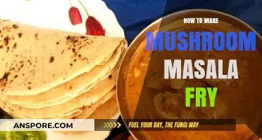 Spicy Mushroom Masala Fry: Easy Indian Recipe for Flavorful Side Dish