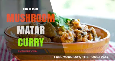 Creamy Mushroom Matar Curry: A Flavorful Indian Recipe Guide