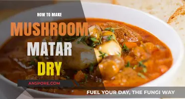 Easy Mushroom Matar Dry Recipe: Quick, Flavorful, and Healthy Indian Dish