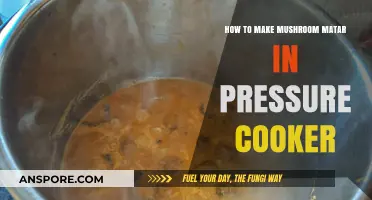 Quick & Easy Pressure Cooker Mushroom Matar Recipe Guide