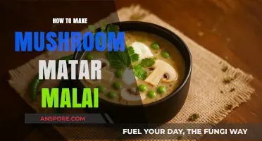 Creamy Mushroom Matar Malai: Easy Recipe for Rich, Flavorful Delight