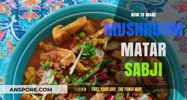 Delicious Mushroom Matar Sabji: Easy Recipe for Flavorful Indian Curry
