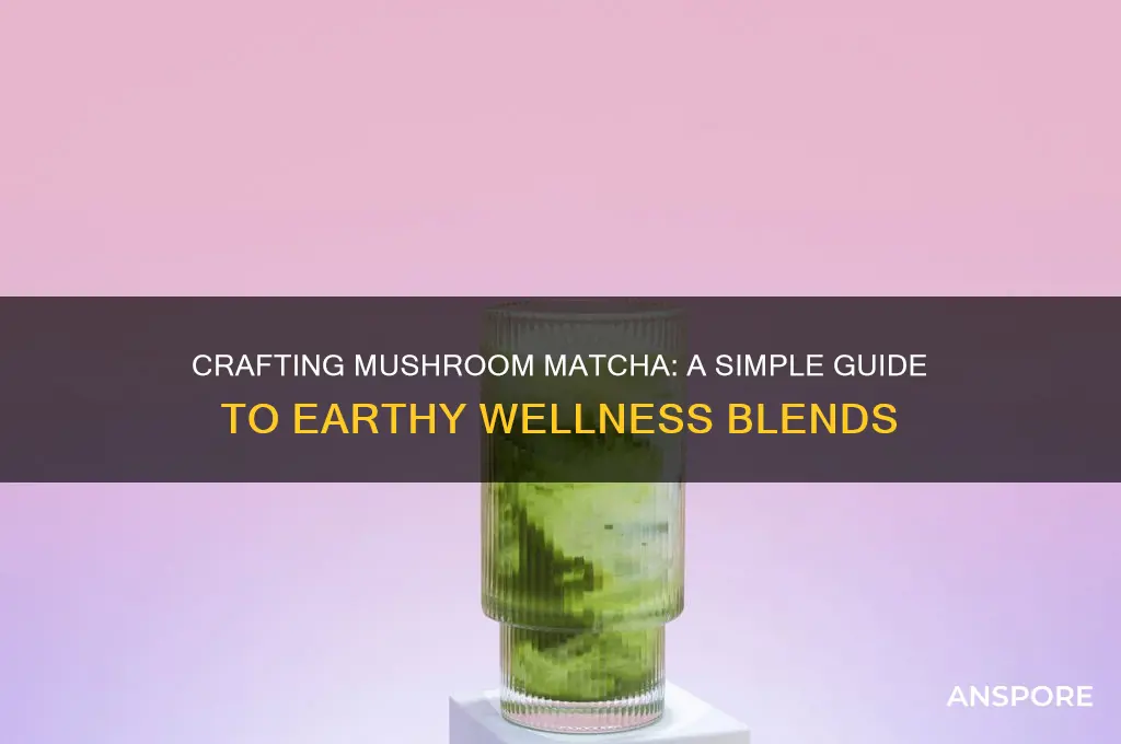 how to make mushroom matcha