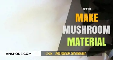 Crafting Sustainable Mushroom Material: A Step-by-Step DIY Guide