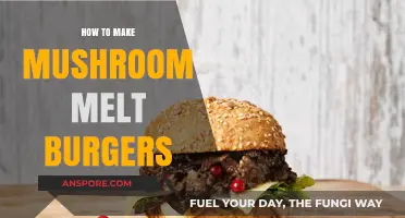 Juicy Mushroom Melt Burgers: Easy Recipe for Cheesy Bliss