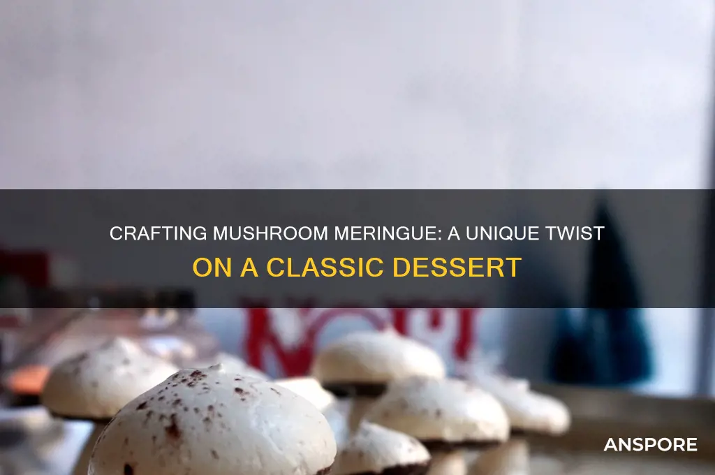 how to make mushroom meringue