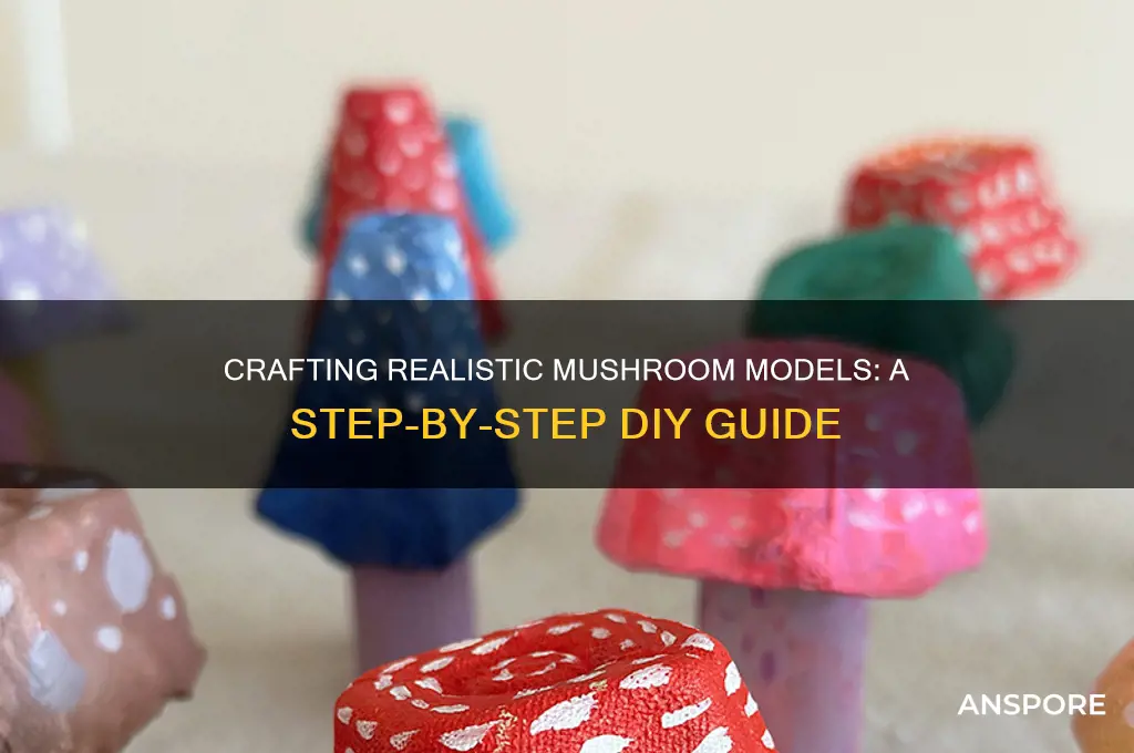how to make mushroom model