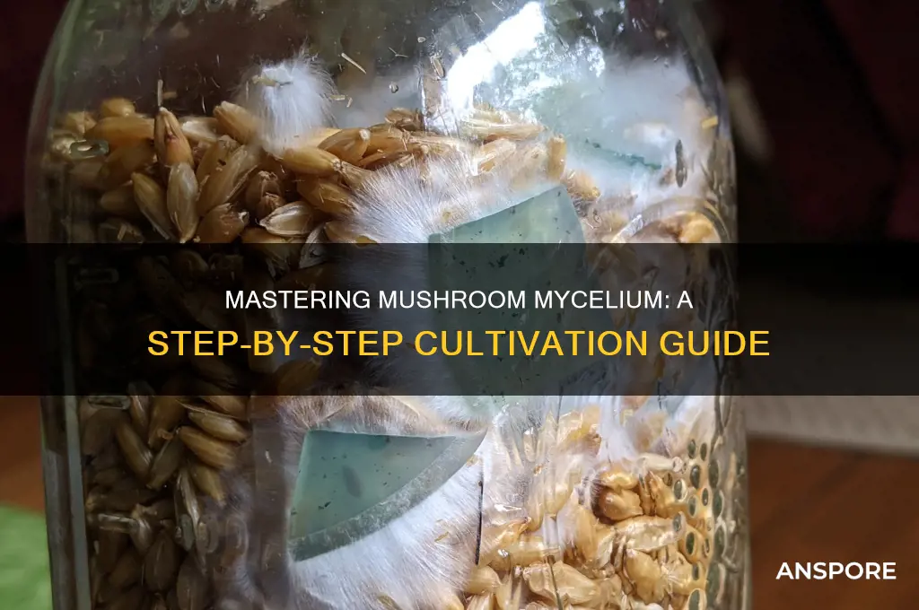 how to make mushroom mycelium