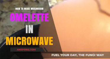 Quick Microwave Mushroom Omelette: Easy Breakfast Recipe in Minutes