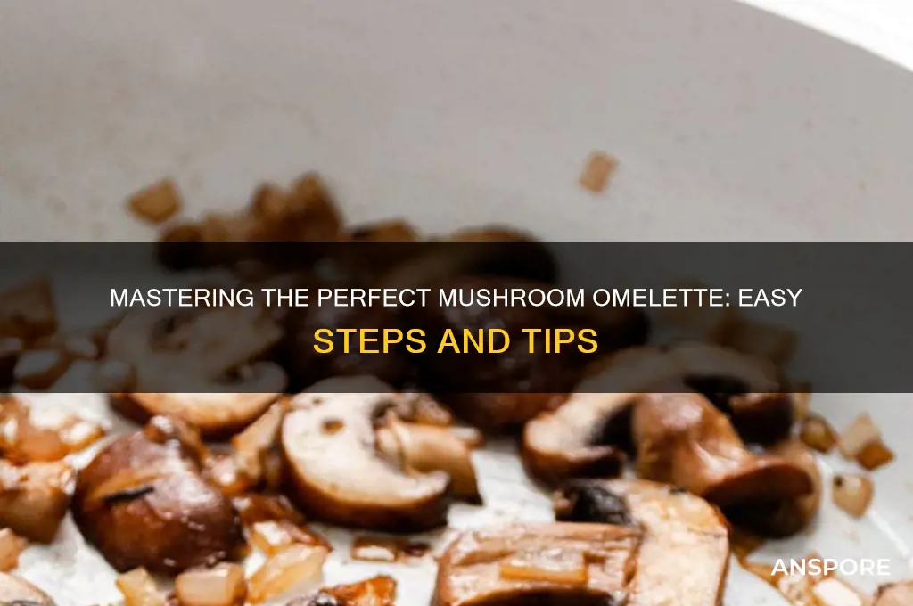 how to make mushroom omelette