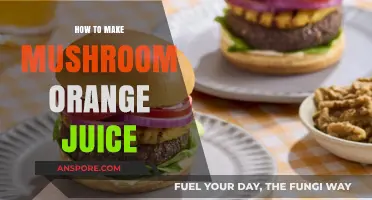Unique Twist: Making Mushroom-Infused Orange Juice for a Healthy Boost