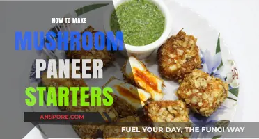 Delicious Mushroom Paneer Starters: Easy Recipe for Appetizing Bites