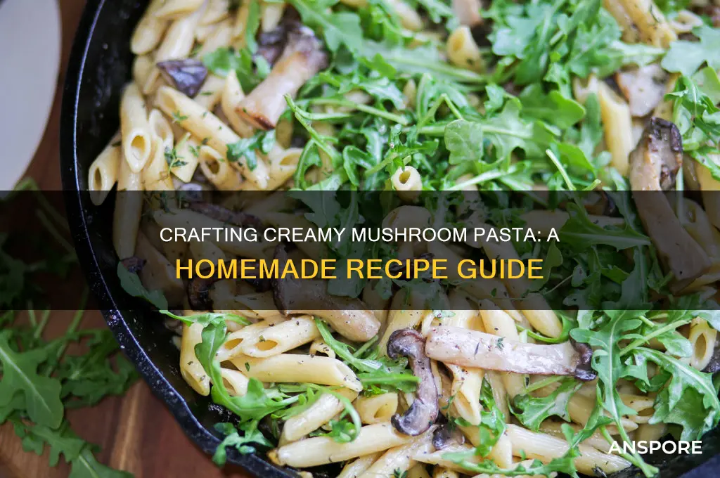 how to make mushroom pasta from scratch