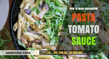 Creamy Mushroom Pasta Sauce: A Simple Tomato-Based Recipe