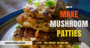 Delicious Homemade Mushroom Patties: Easy Recipe for Veggie Lovers