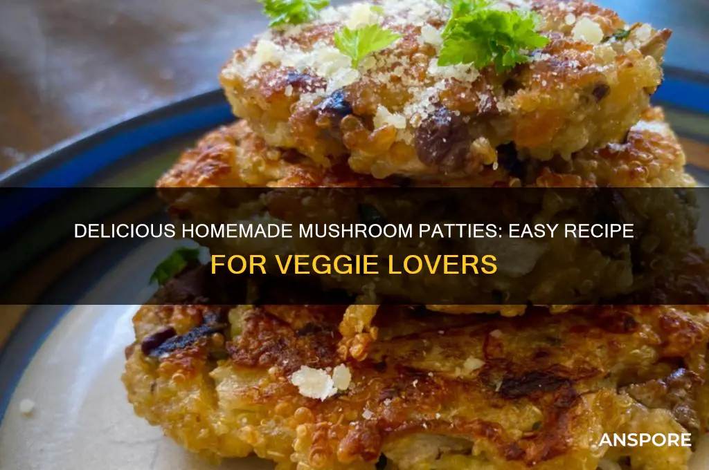 how to make mushroom patties