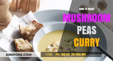 Creamy Mushroom Peas Curry: Easy, Flavorful, and Vegetarian-Friendly Recipe