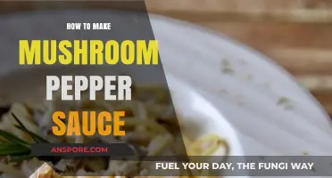 Creamy Mushroom Pepper Sauce Recipe: Easy, Flavorful, and Perfect for Any Dish