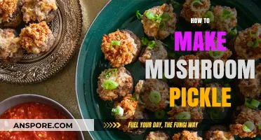 Spicy Tangy Mushroom Pickle: Easy Homemade Recipe Guide