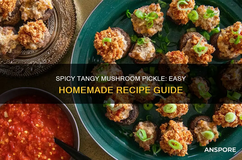 how to make mushroom pickle