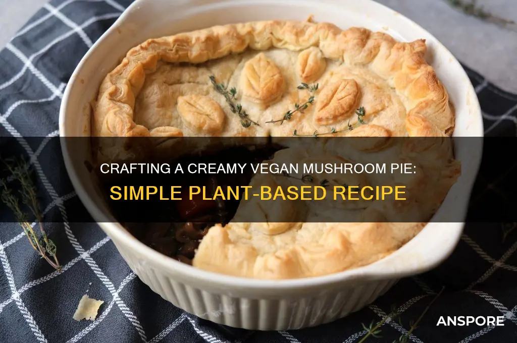 how to make mushroom pie vegan