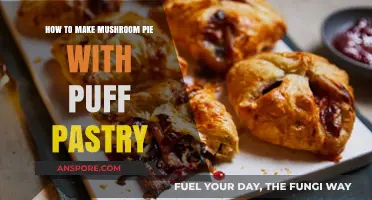 Savory Mushroom Pie: Easy Puff Pastry Recipe for Beginners