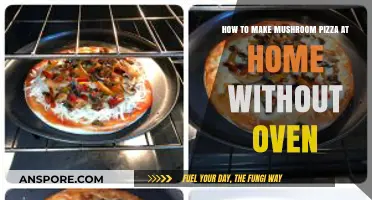 Easy Homemade Mushroom Pizza Recipe: No Oven Required!