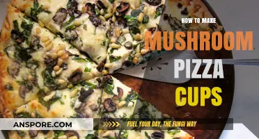 Easy Mushroom Pizza Cups: A Quick, Cheesy Snack Recipe