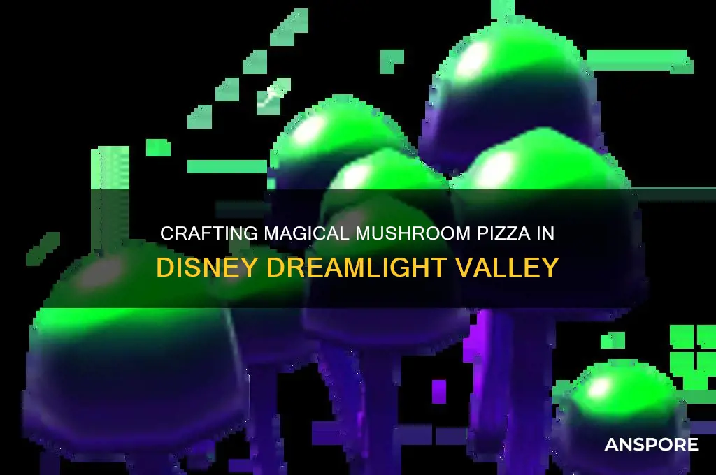 how to make mushroom pizza disney dreamlight valley