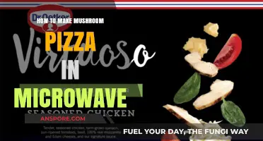Quick Microwave Mushroom Pizza: Easy Recipe for Busy Foodies
