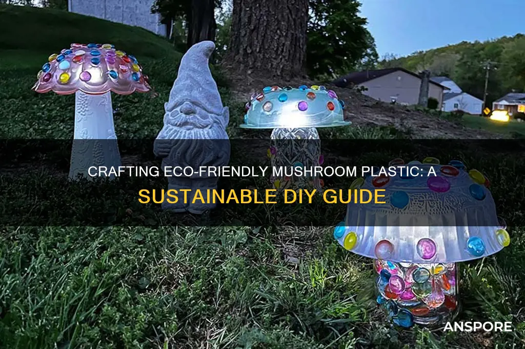 how to make mushroom plastic
