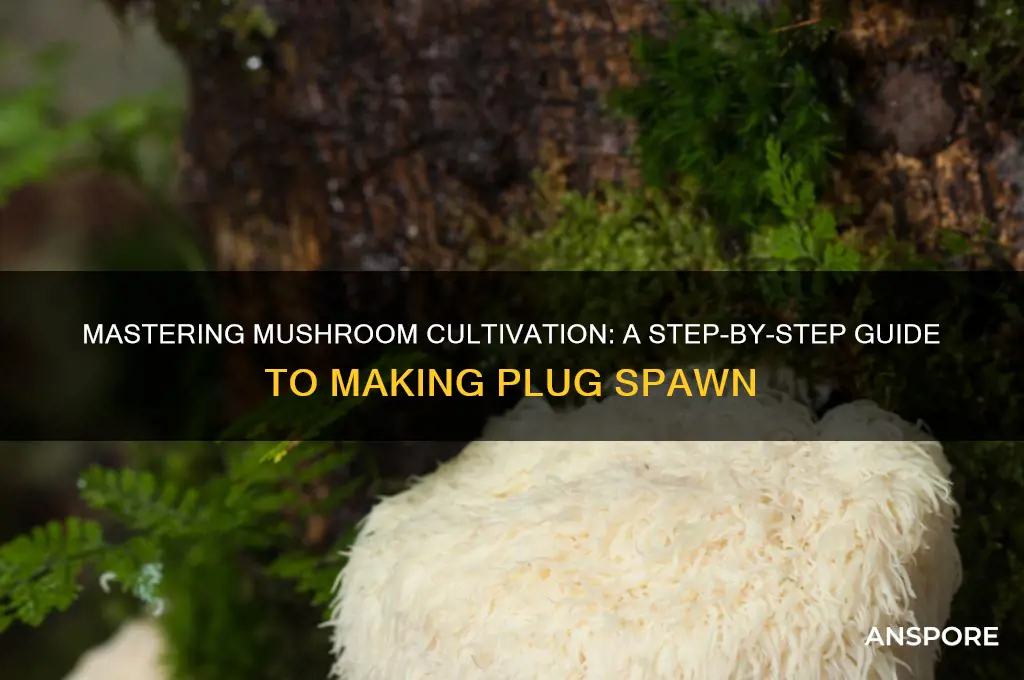 how to make mushroom plug spawn