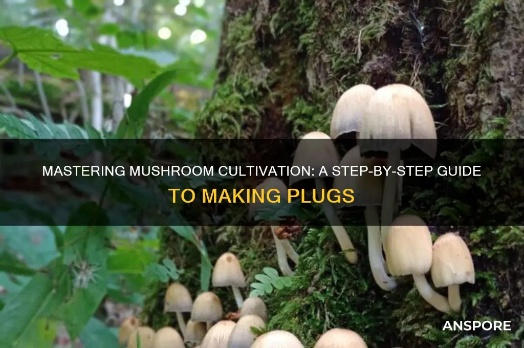 how to make mushroom plugs