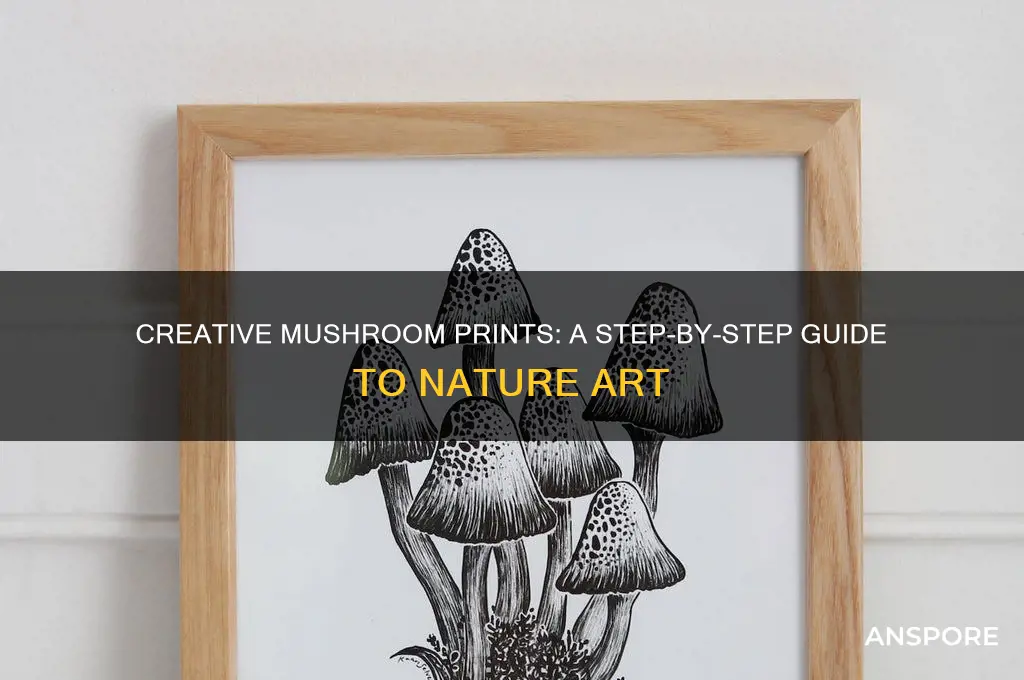 how to make mushroom prints