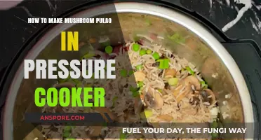 Easy Pressure Cooker Mushroom Pulao Recipe: Quick & Flavorful Dish