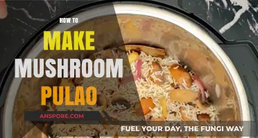Delicious Mushroom Pulao: Easy Recipe for Flavorful Rice Dish