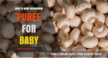 Easy Homemade Mushroom Puree Recipe for Your Baby's Nutrition