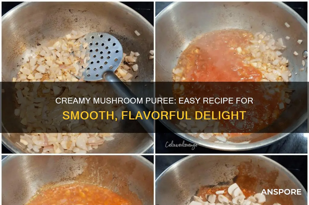 how to make mushroom puree