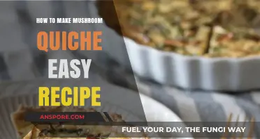 Simple Mushroom Quiche Recipe: Easy Steps for Delicious Homemade Dish