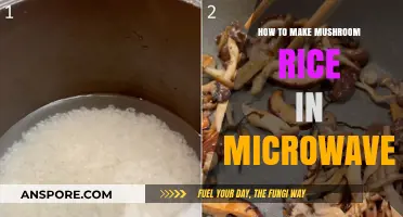 Quick Microwave Mushroom Rice: Simple, Flavorful, and Effortless Recipe