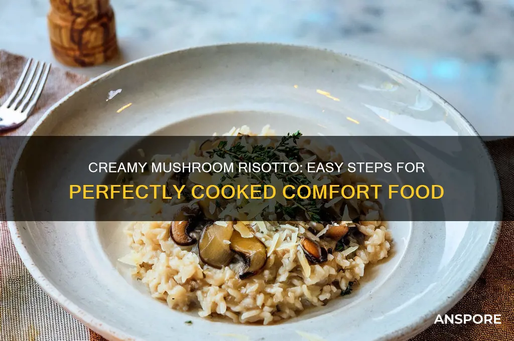 how to make mushroom risoto