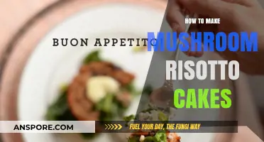 Creamy Mushroom Risotto Cakes: Easy Recipe for Crispy, Savory Bites