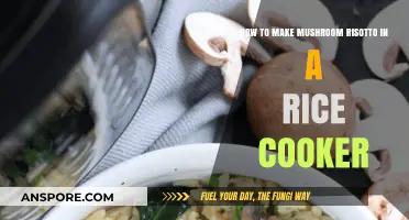 Easy Mushroom Risotto: Rice Cooker Recipe for Creamy Perfection