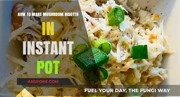 Instant Pot Mushroom Risotto: Creamy, Quick, and Easy Recipe