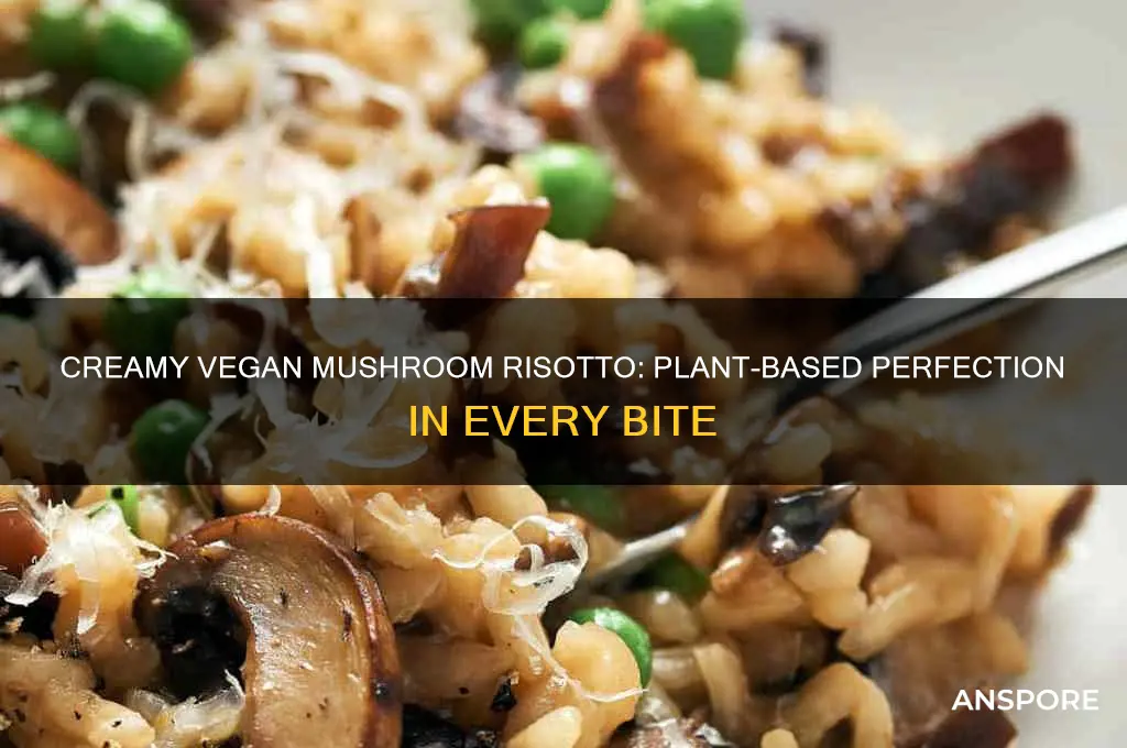how to make mushroom risotto vegan